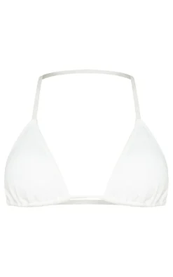 Ribbed Padded Triangle Bikini Top-PrettyLittleThing Discount