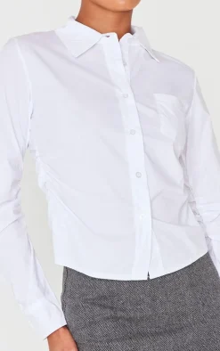 PrettyLittleThing Shirts*Ruched Side Shirt