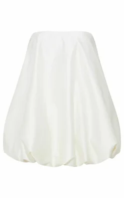 Satin Puffball Dress-PrettyLittleThing Best