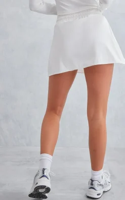 PrettyLittleThing Gym Shorts*Sculpt Toggle Waist Split Front Gym Skort