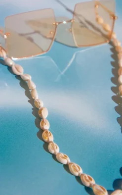PrettyLittleThing Sunglasses*Shell Sunglasses Chain