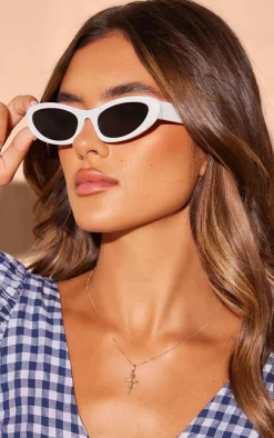 PrettyLittleThing Cat Eye Sunglasses*Slim Retro Cat Eye Sunglasses