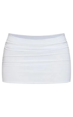Slinky Basic Low Rise Extreme Micro Mini Skirt-PrettyLittleThing Discount
