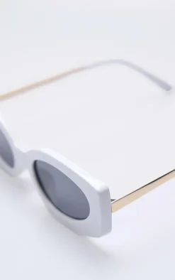 PrettyLittleThing Sunglasses*Smokey Rectangular Frame Sunglasses