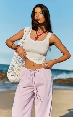 PrettyLittleThing Snatched*Snatched Rib Scoop Vest