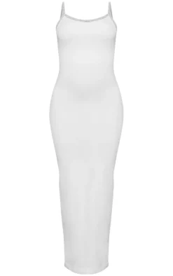PrettyLittleThing Snatched*Snatched Sculpt Strappy Lace Midaxi Dress