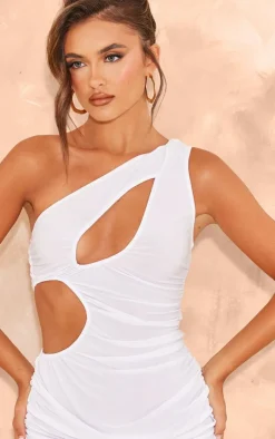 Soft Touch One Shoulder Cut Out Bodycon Dress-PrettyLittleThing Best