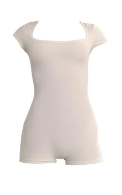 PrettyLittleThing Unitards*Square Neck Snatched Sculpt Unitard