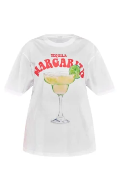 PrettyLittleThing T-Shirts*Tequila Margarita Printed T Shirt