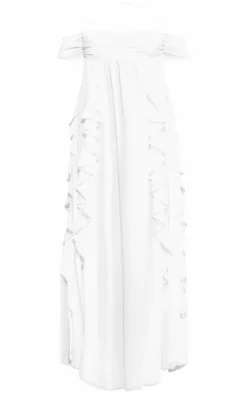 Tiered Frill Maxi Dress-PrettyLittleThing Discount