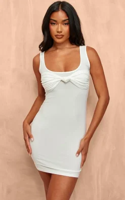 Twist Bust Bodycon Dress-PrettyLittleThing Clearance