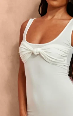 Twist Bust Bodycon Dress-PrettyLittleThing Clearance