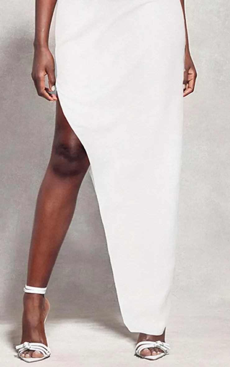 V Bar Corset Cross Back Maxi Dress-PrettyLittleThing Outlet