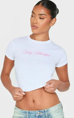 PrettyLittleThing T-Shirts*Very Mindful Baby Doll Tee