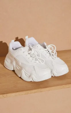 PrettyLittleThing Sneakers*Wave Sole Chunky Sneakers