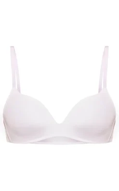 Wireless Molded Microfibre Cup Size Bra-PrettyLittleThing Clearance