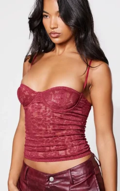 PrettyLittleThing Corsets*Lace Spaghetti Strap Long Corset