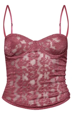 PrettyLittleThing Corsets*Lace Spaghetti Strap Long Corset