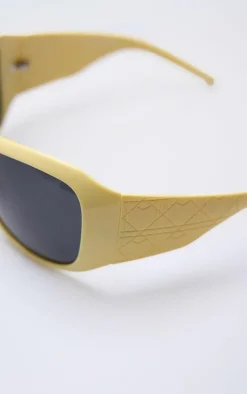 PrettyLittleThing Oversized Sunglasses*Bug Eye Mirror Oversized Sunglasses
