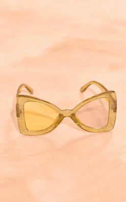 PrettyLittleThing Oversized Sunglasses*Glitter Frame Oversized Sunglasses