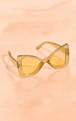 PrettyLittleThing Oversized Sunglasses*Glitter Frame Oversized Sunglasses