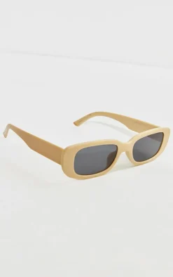 PrettyLittleThing Colored Sunglasses*Slim Rectangular Sunglasses