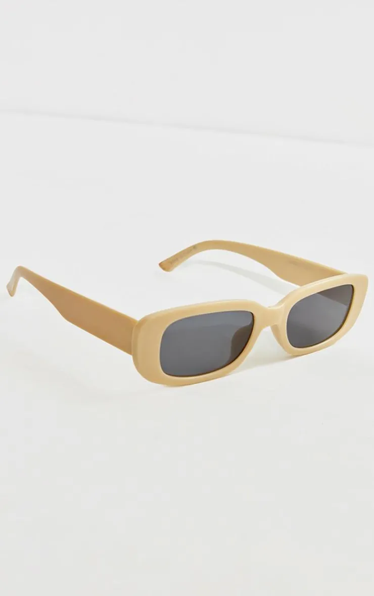PrettyLittleThing Colored Sunglasses*Slim Rectangular Sunglasses